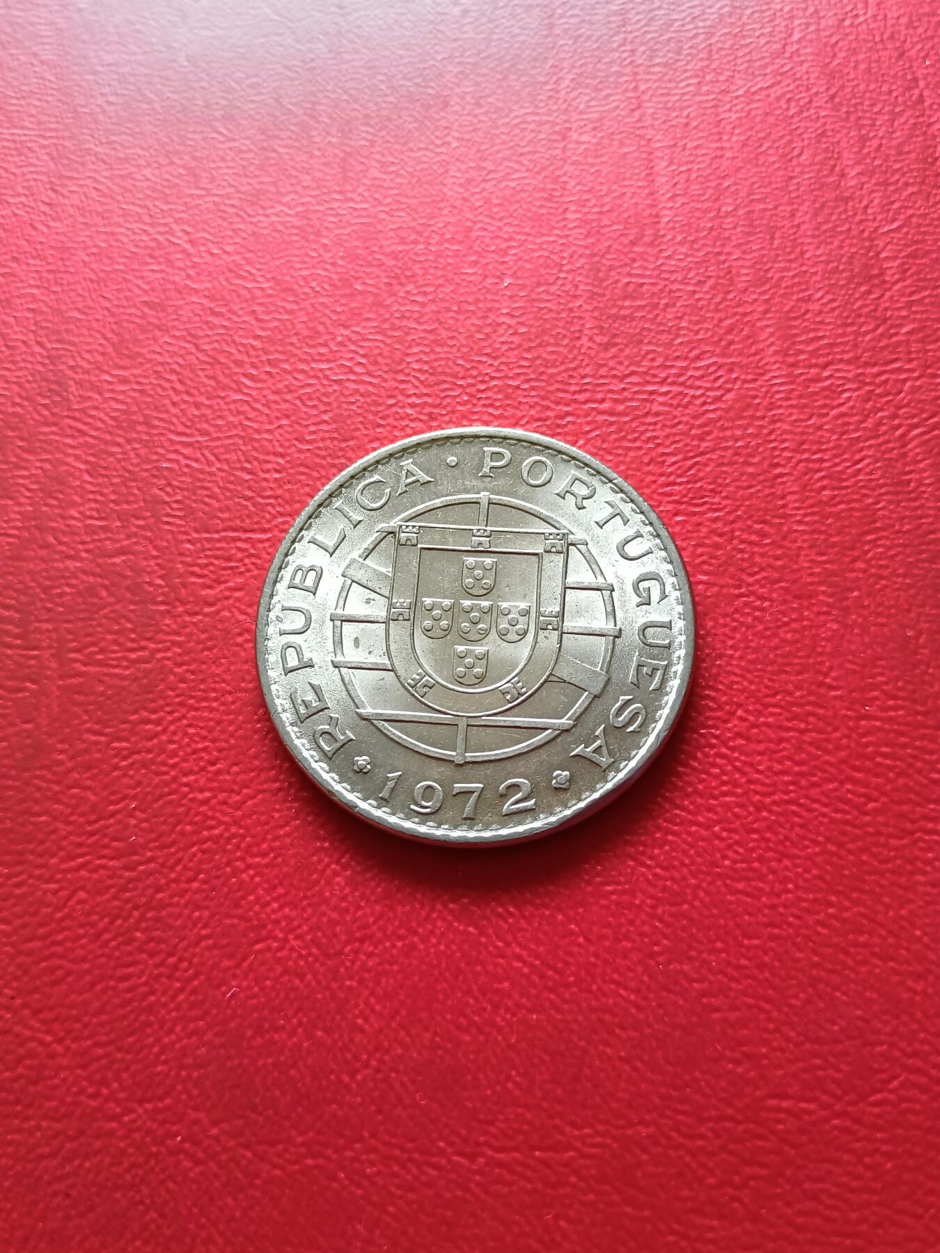 【云涧收藏】第二十五场 葡属莫桑比克1972年20埃斯库多，BU