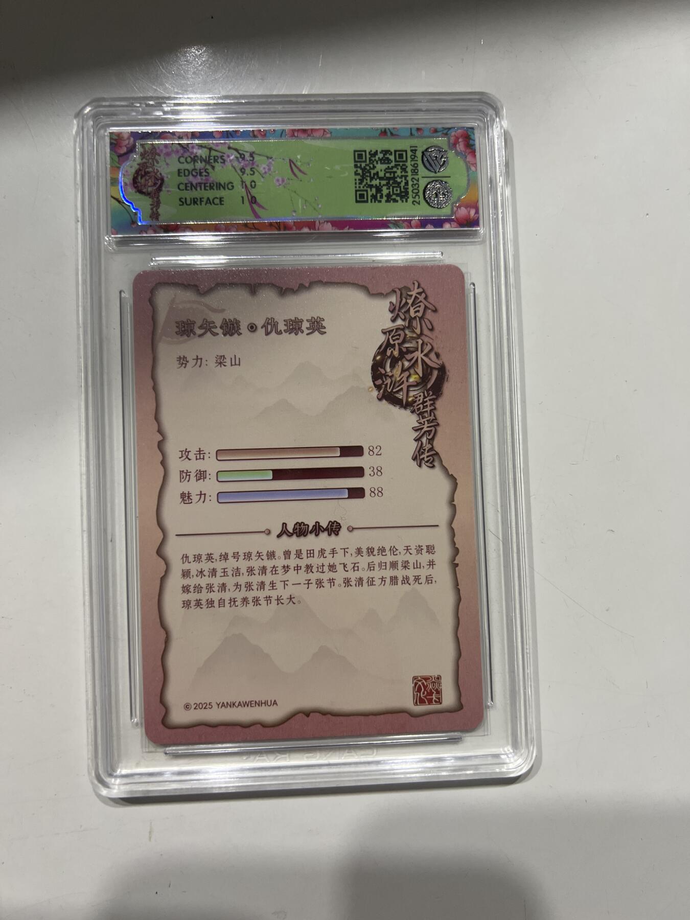 阳大大卡牌超级大甩拍第53期（周五晚上九点截拍，持续收拍品，进群福利早知道） 焱卡文化 水浒群芳传 仇琼英 普卡  10分941
