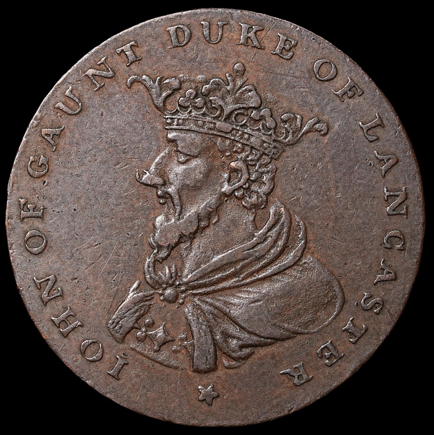 修遠堂世界钱币第六十九期 1792年英国1/2便士代用币 9.76g