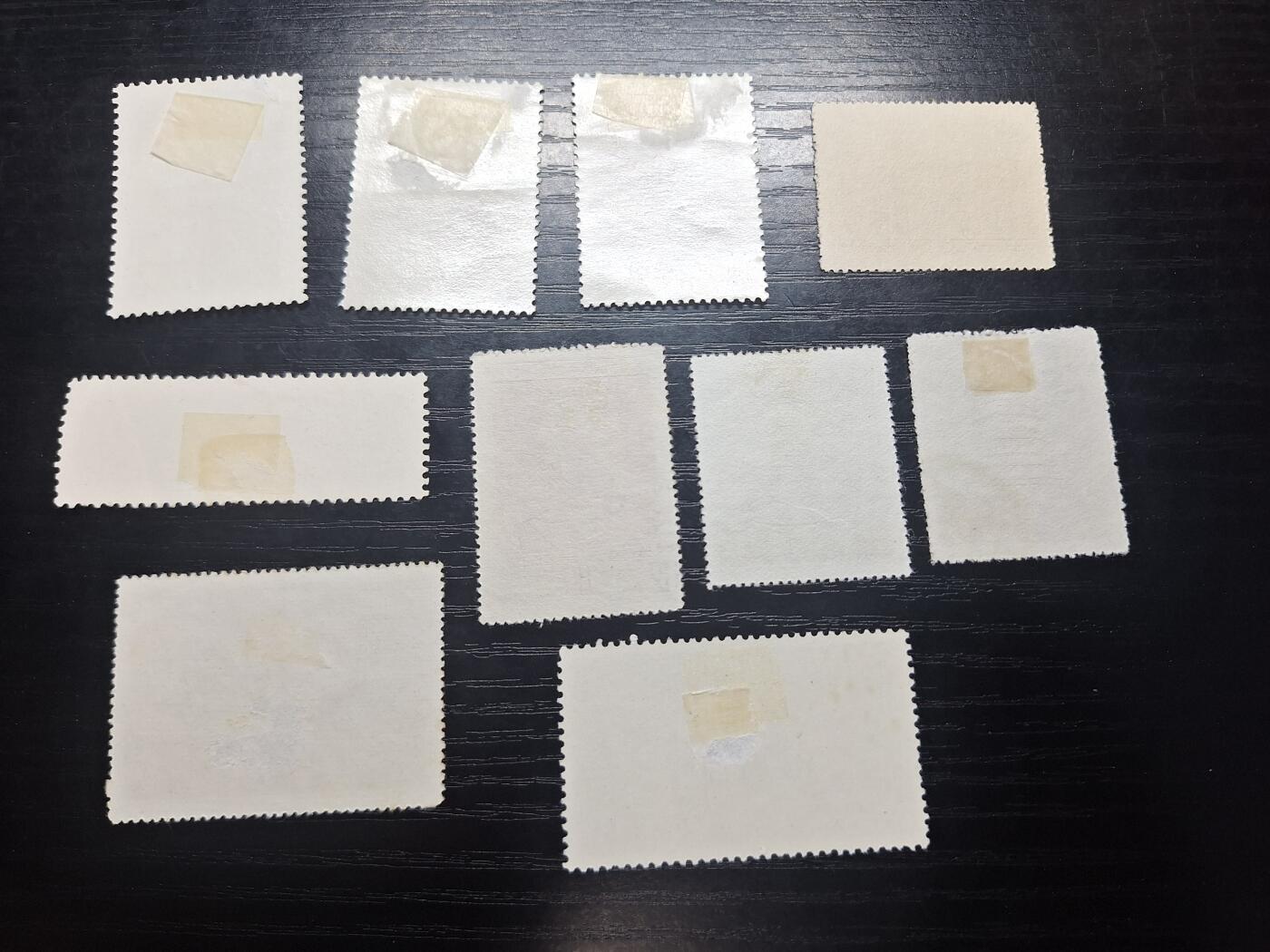博彦收藏 T 5月15日 8点邮票专场 老纪特盖销10枚 黄山50分等部分有薄 其他上品