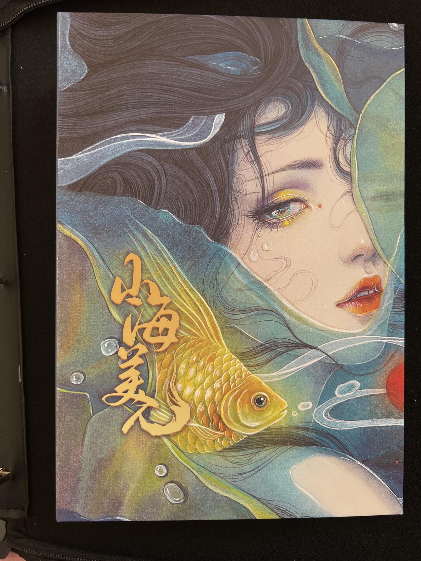 卡牌发烧友第2期（各类国潮卡牌，不寄存，自制卡难免瑕疵，可能存在出厂瑕疵，品控介意勿拍！） 山海美人 镭射票卡册 （轻微使用痕迹，介意勿拍）