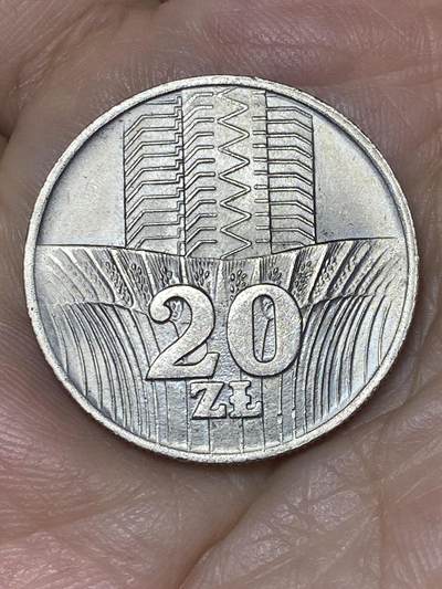 2025年第四十三场(总第六十九场）外国好品散币(免佣金) - 难得原光好品–波兰🇵🇱1973年20兹罗提(kr版克雷姆尼察造，首发年)