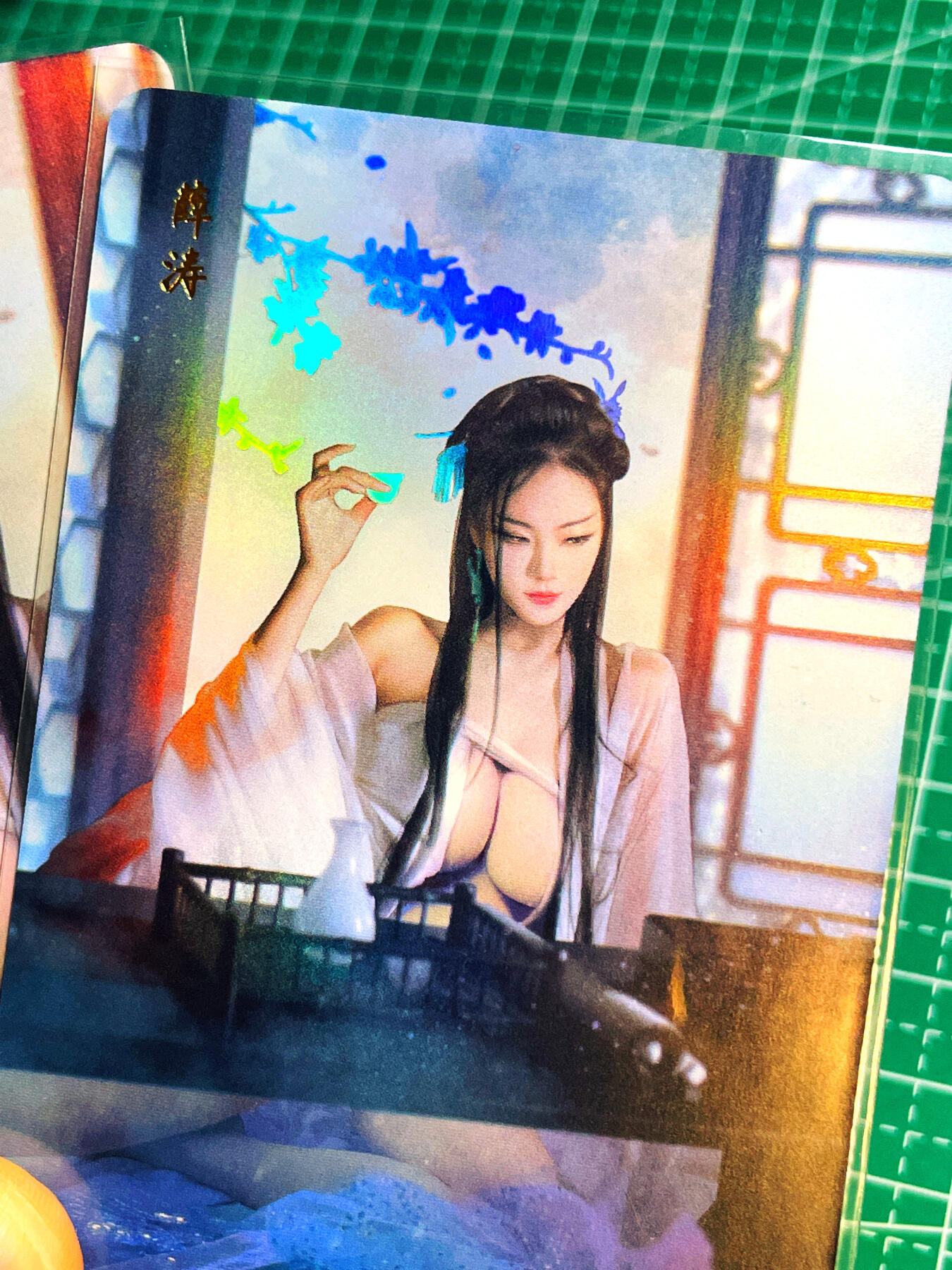 显眼宝卡牌14期 美人合集 颜值为主 焱卡文化 燎原卡牌 红颜录 超美薛涛 金彩2张 远近景