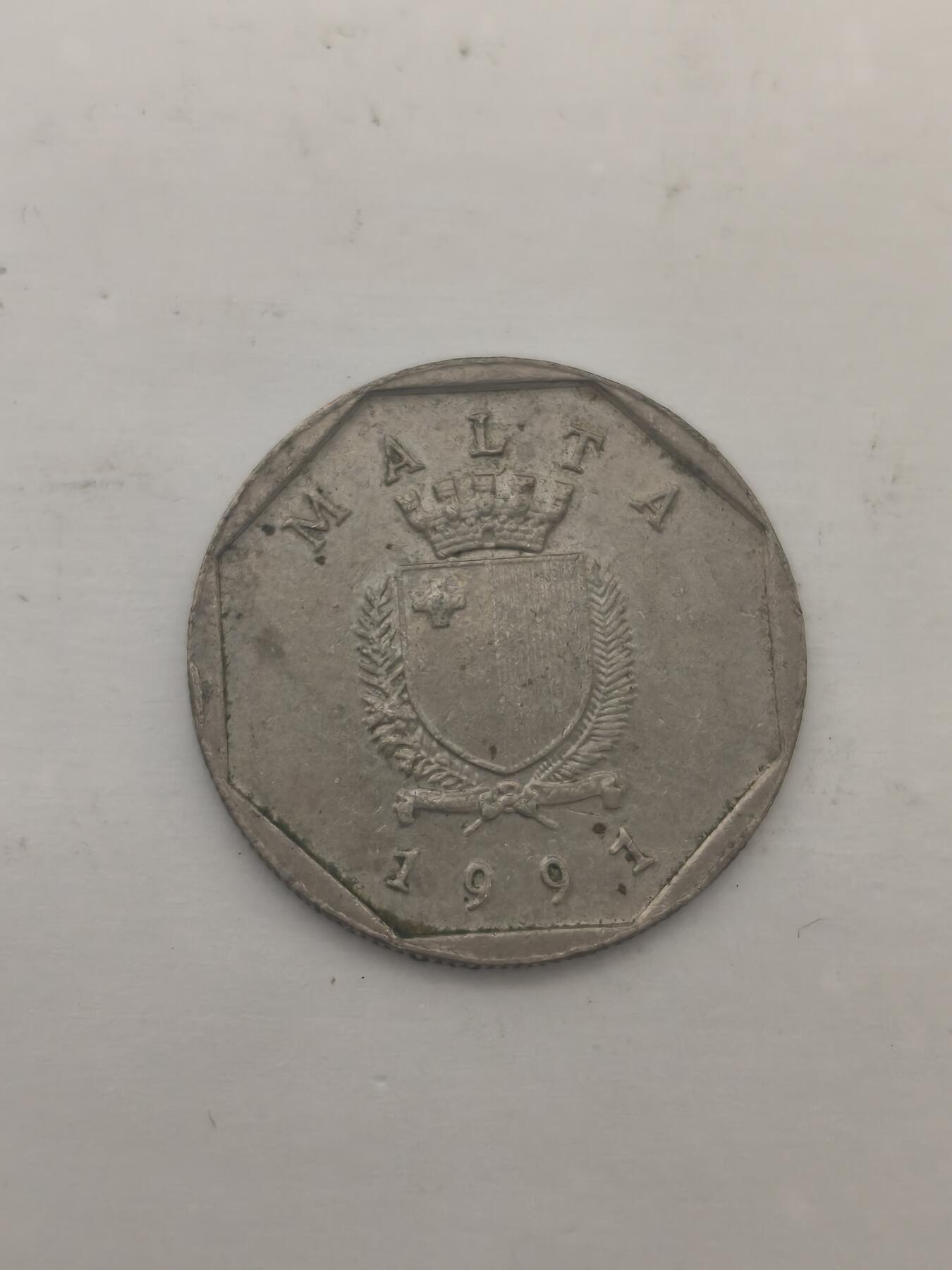 Krab外币市集Vol.9 马耳他1991年5分