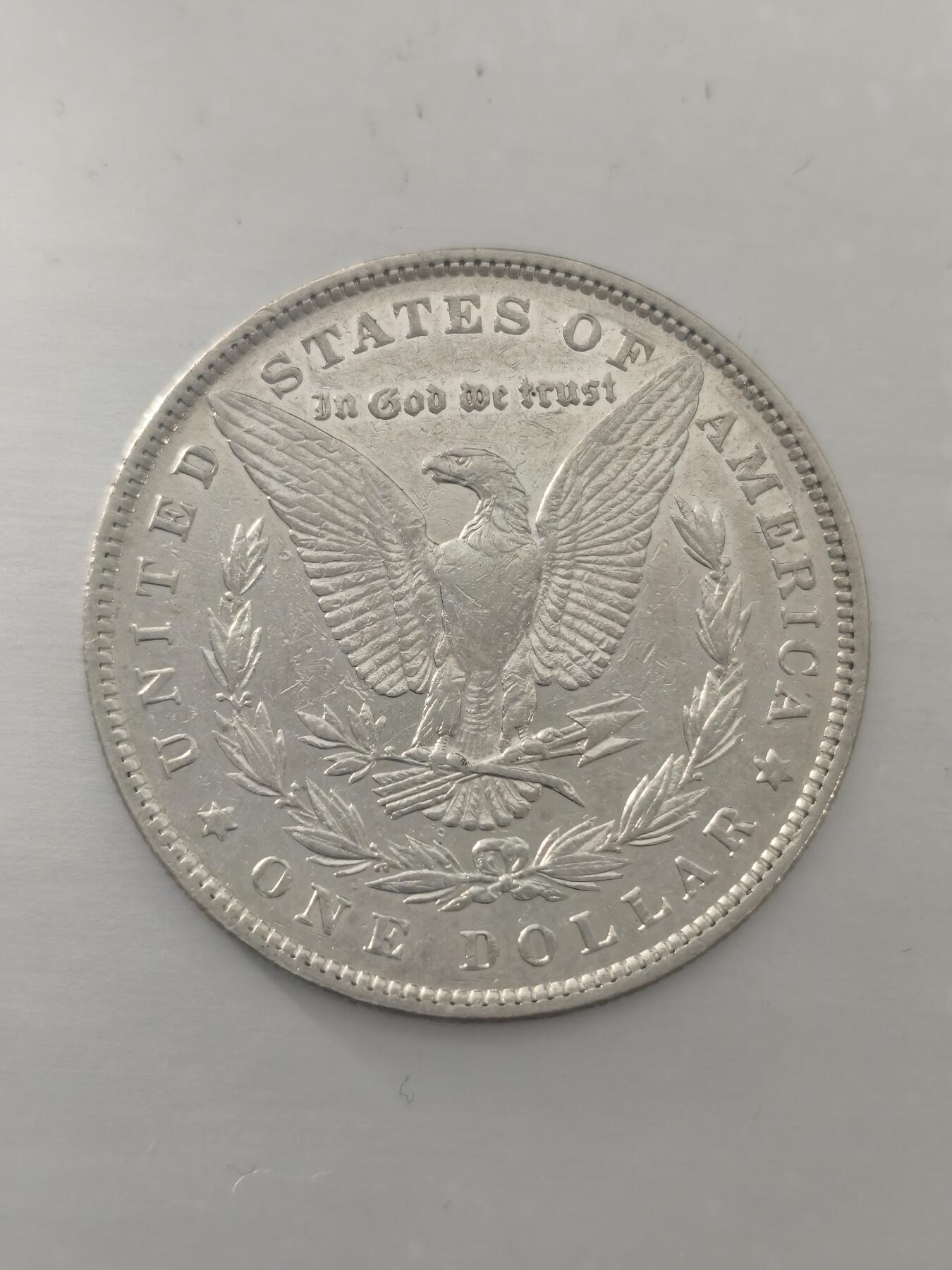 Krab外币市集Vol.9 美国1879年摩根1元