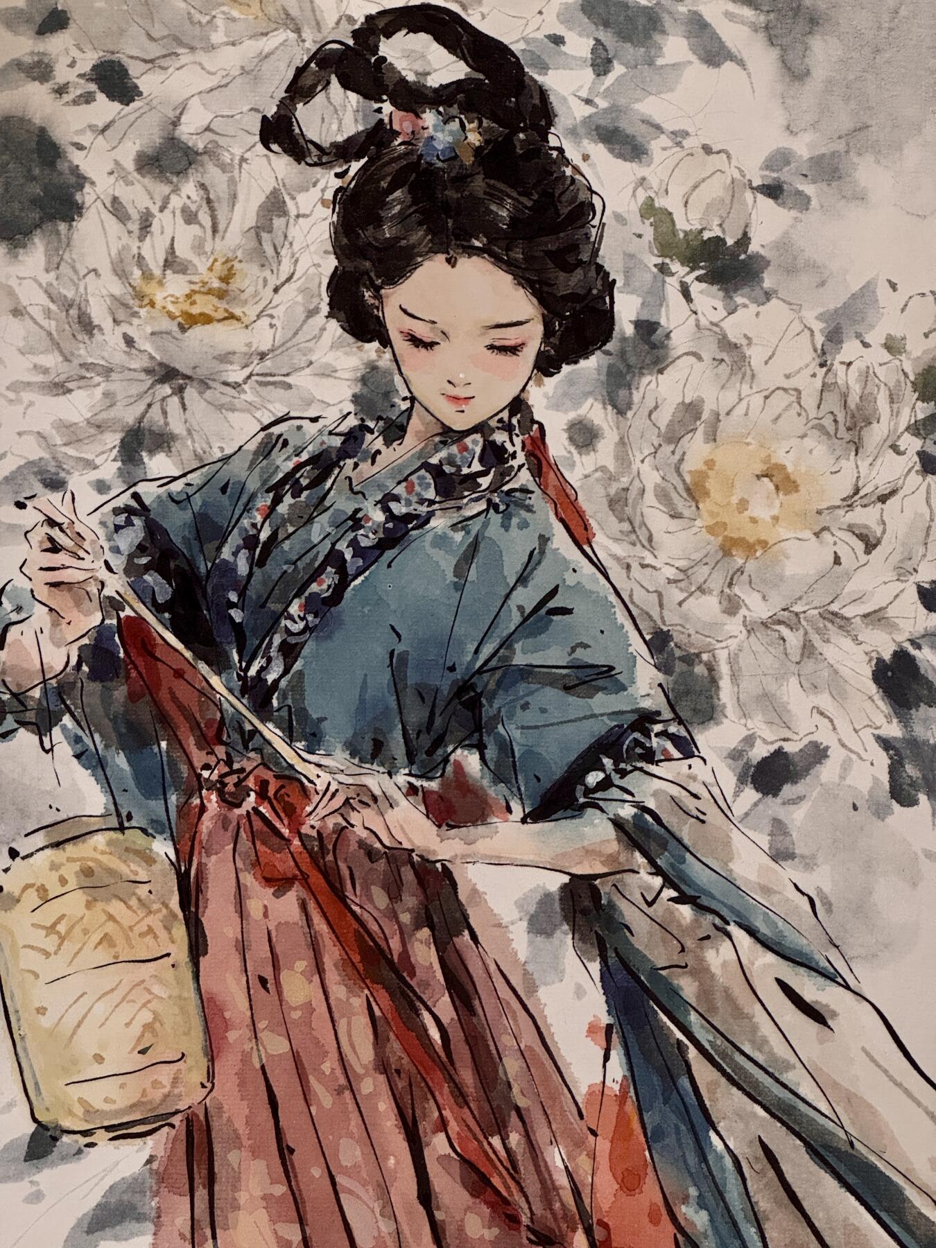 白泽拍卖卡牌手绘专场第17期中福卡展专拍（首夏犹清和，芳草亦未歇）