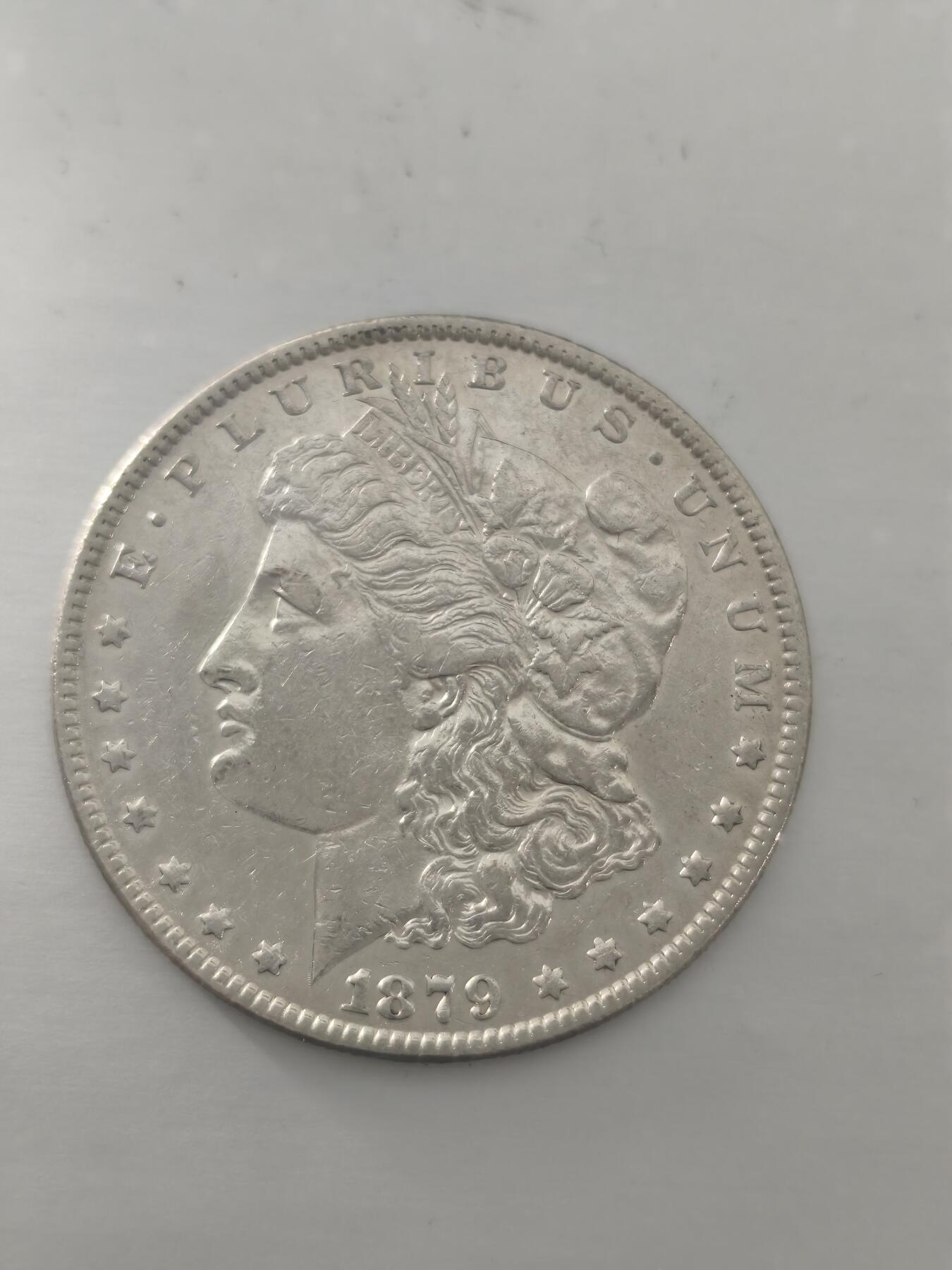 Krab外币市集Vol.9 美国1879年摩根1元