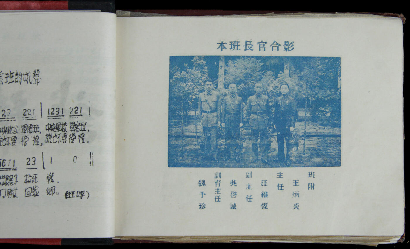华宇2025年春季拍卖会 1940年中央陆军军官学校第二期同学录一本，尺寸16*12cm.中央陆军军官学校（简称：南京本校/中央军校）是南京国民政府设置最早的军事教育机构。1927年11月国民政府在首都南京筹设中央陆军军官学校，于次年3月开学。1928年兴办之初它直隶于南京国民政府军事委员会，蒋介石、李济深、何应钦分任校长、副校长和教育长。1929年以后张治中接任教育长，实际负责军校教育、校务一切事宜，直至抗战开始。192
