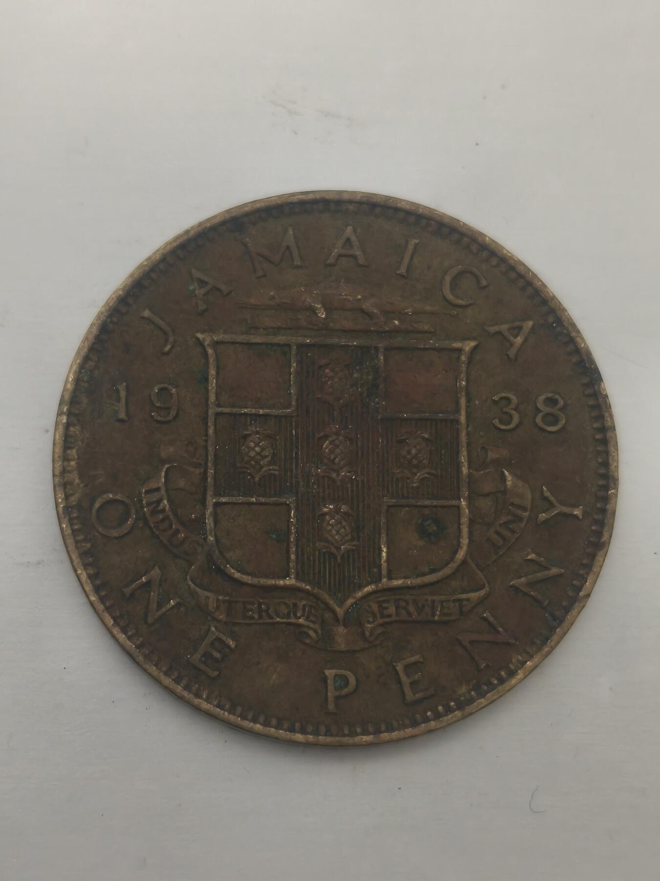 Krab外币市集Vol.9 英属牙买加1938年1便士