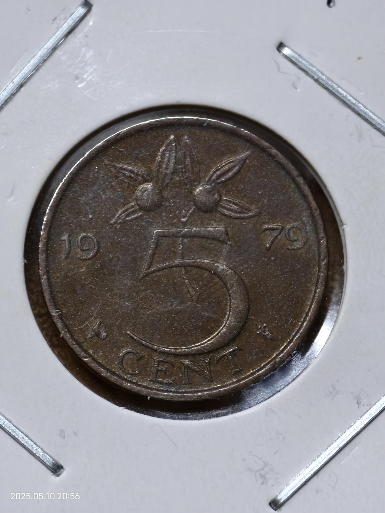 思丞收藏　外国散币第15场  0元起拍 可预留 无佣金 荷兰1979