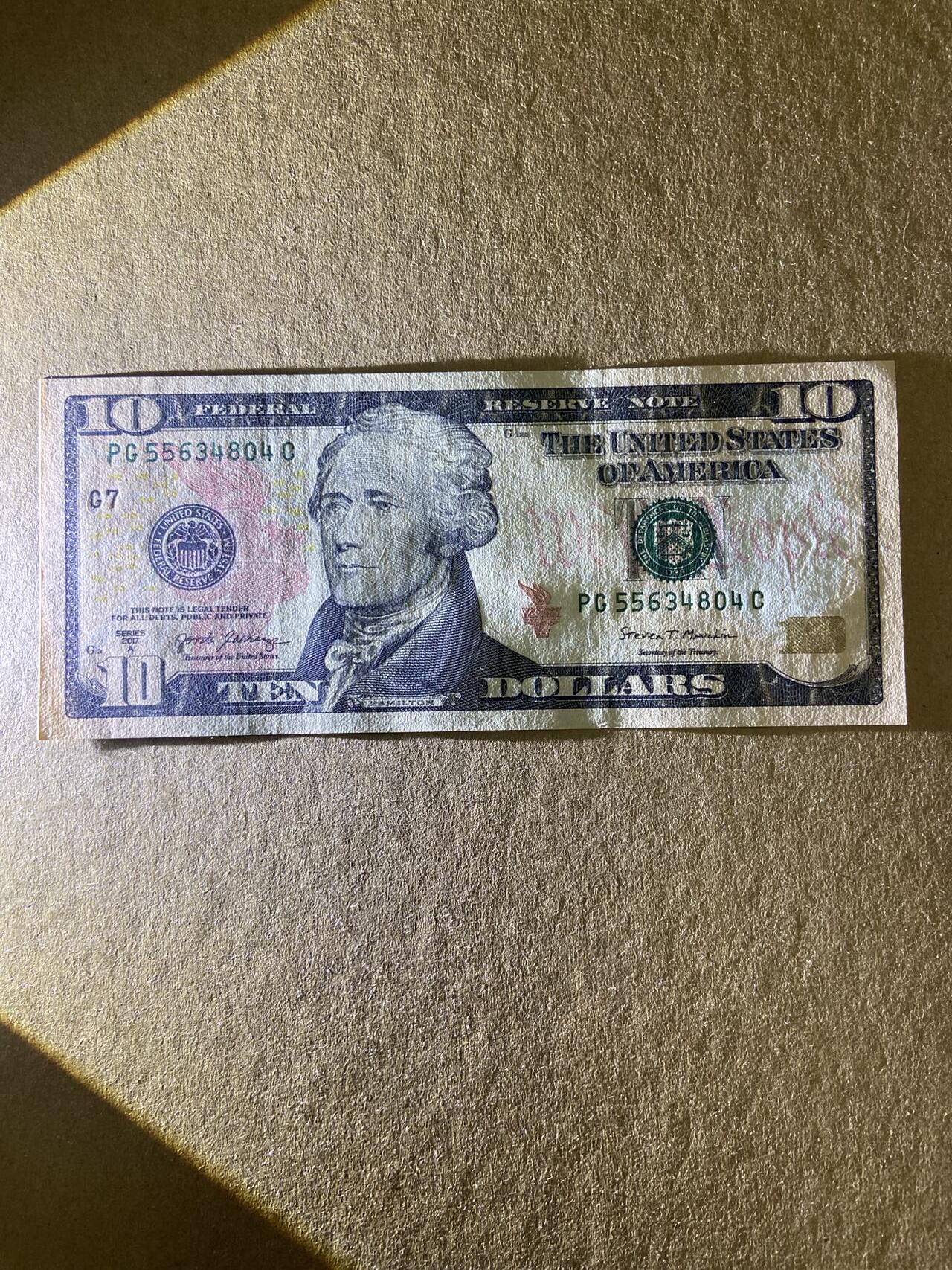 【炜奕收藏】，第三十四期，捷克初版，南非等多张纸币 2017年美国10美元，UNC品相