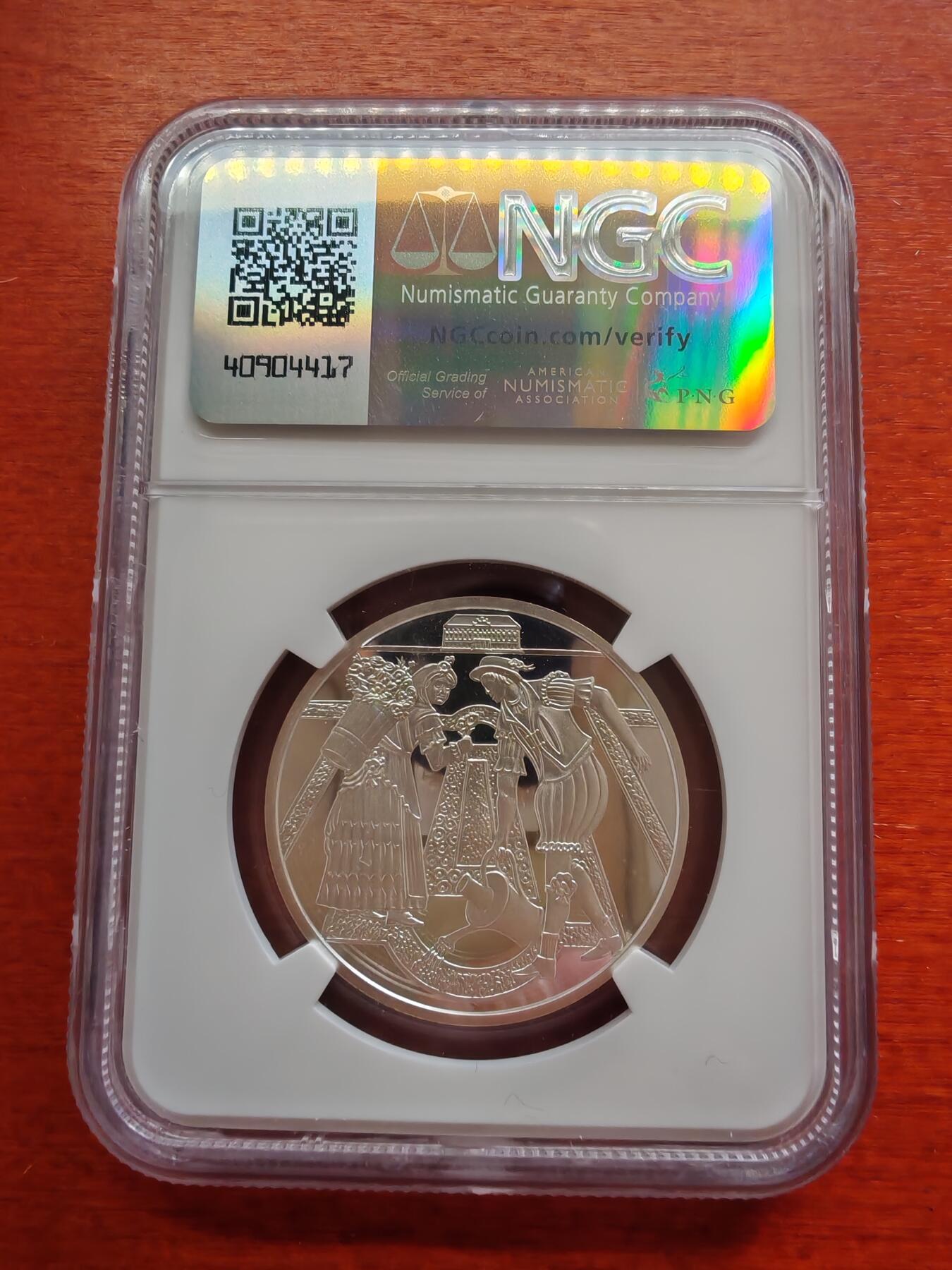 长老汇蛇年精选第十场拍卖 2003奥地利宫殿城堡10欧元精制银币，NGC PF68UC，唯2亚军，更高4枚