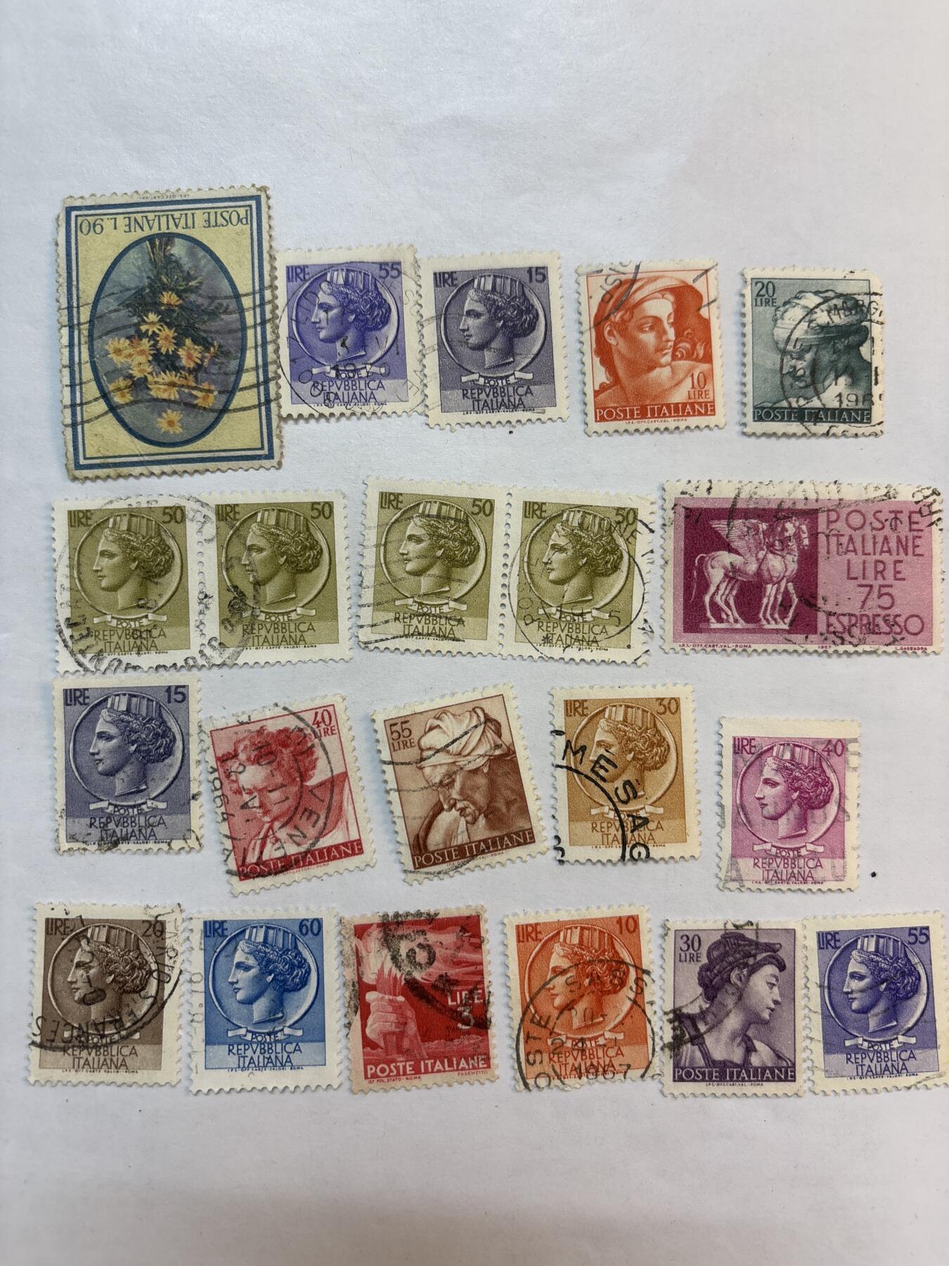 文馨钱币收藏第 245 场，优选各国古铜币，英系场，英国皇室，女王信封等，英殖民地邮票等，寄存时间为 2 个月，请悉知 欧洲原装信封包含意大利女神邮票