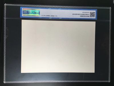 公博评级宣传画 公博评级，特殊时期宣传画    《森林小站》，这是特殊年代火车停靠站的画像，外壳尺寸约19*26.4CM，公博评级64分