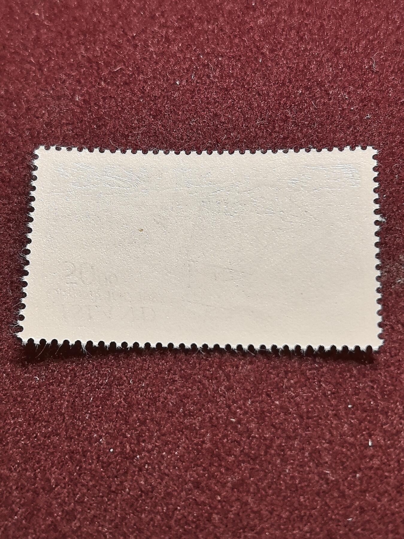 联合阁邮币社™ ——“精品多国邮票” 冰岛1987帆船 赛德尔雕刻 1全