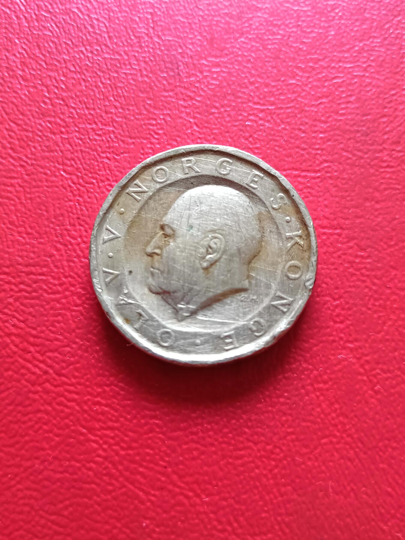 【云涧收藏】第二十六场 挪威1991年10克朗，差品