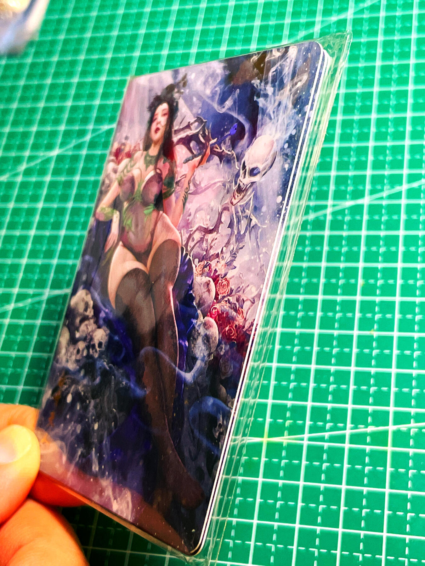 显眼宝15期 美人如玉 【全新未拆】焱卡文化 燎原卡牌 巴丁 燎原西游典藏sp特卡白骨夫人 彩闪 一套3张
