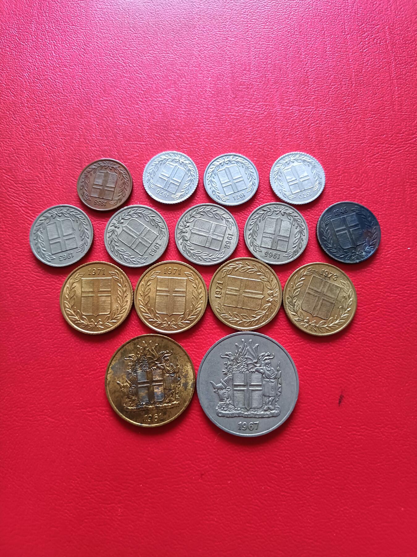 【云涧收藏】第二十六场 冰岛15枚