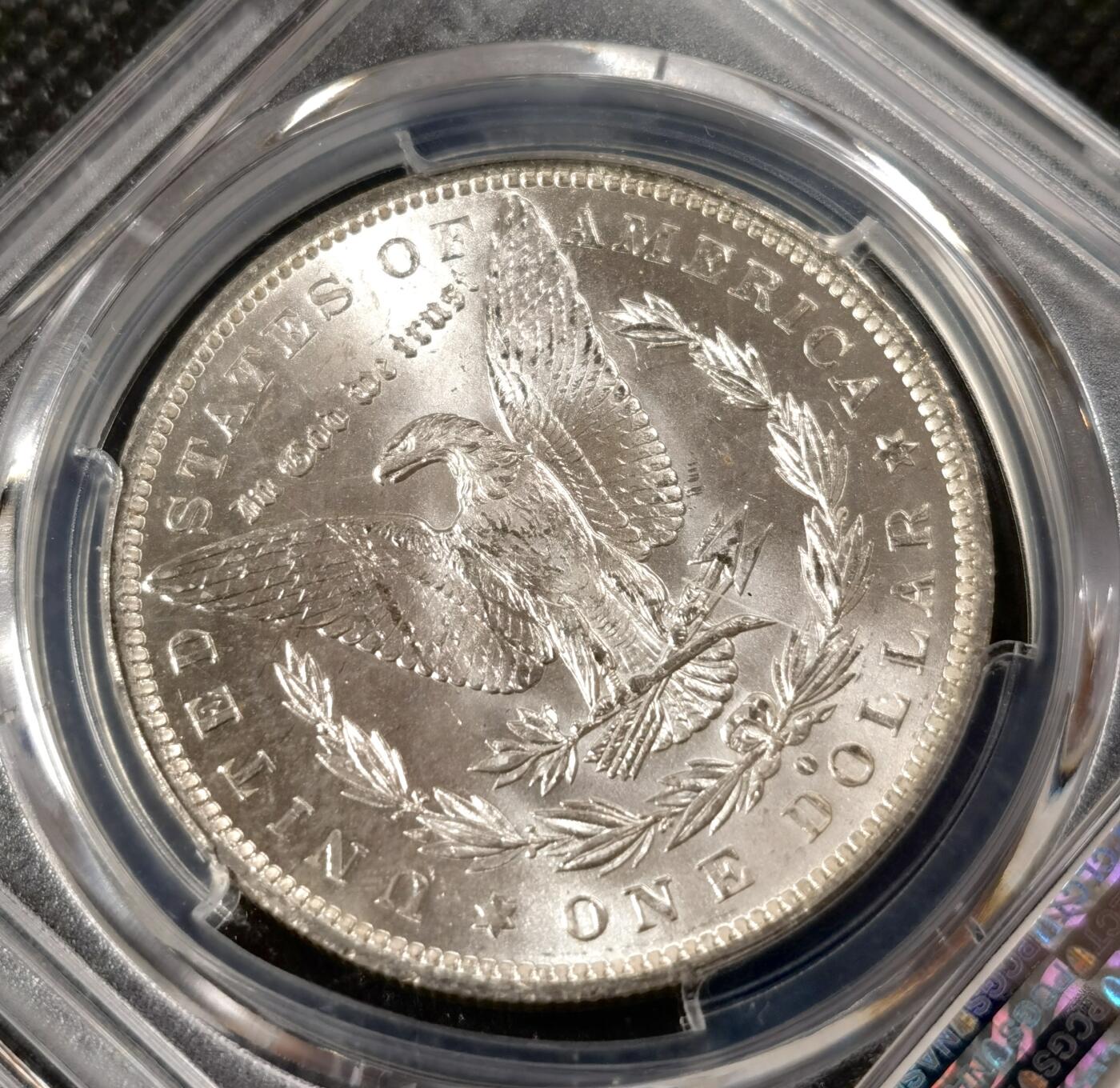  甄臻铺-美国银币专场-世界币章拍卖（第17期），送拍享返佣金等优惠多多 PCGS-MS64 1883年O版摩根