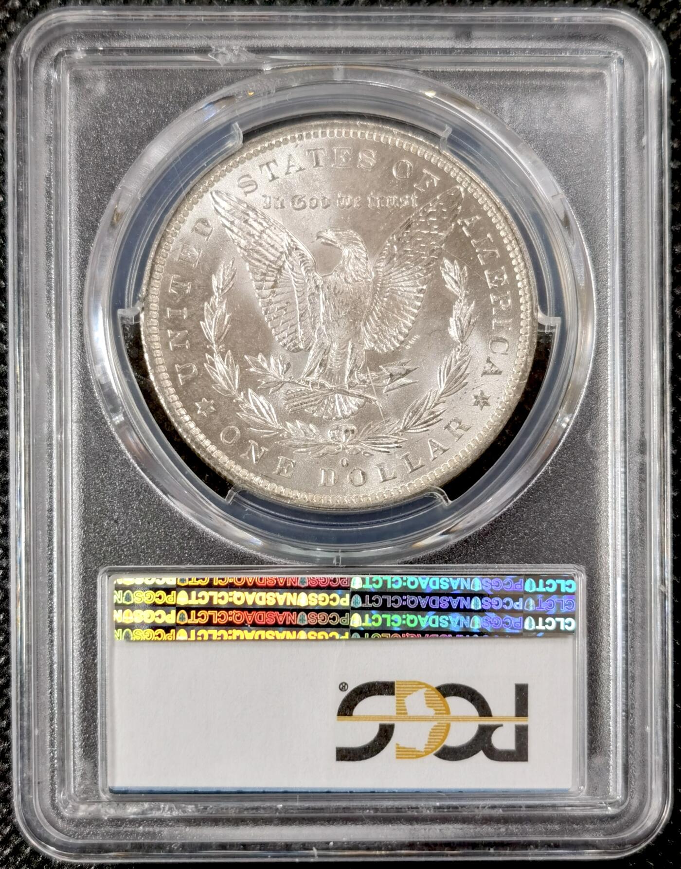  甄臻铺-美国银币专场-世界币章拍卖（第17期），送拍享返佣金等优惠多多 PCGS-MS64 1883年O版摩根