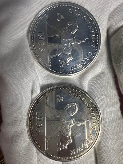 11.26散币、徽章专场 - 2003年伊丽莎白二世女王金禧纪念章 镀金银 整套4枚有盒