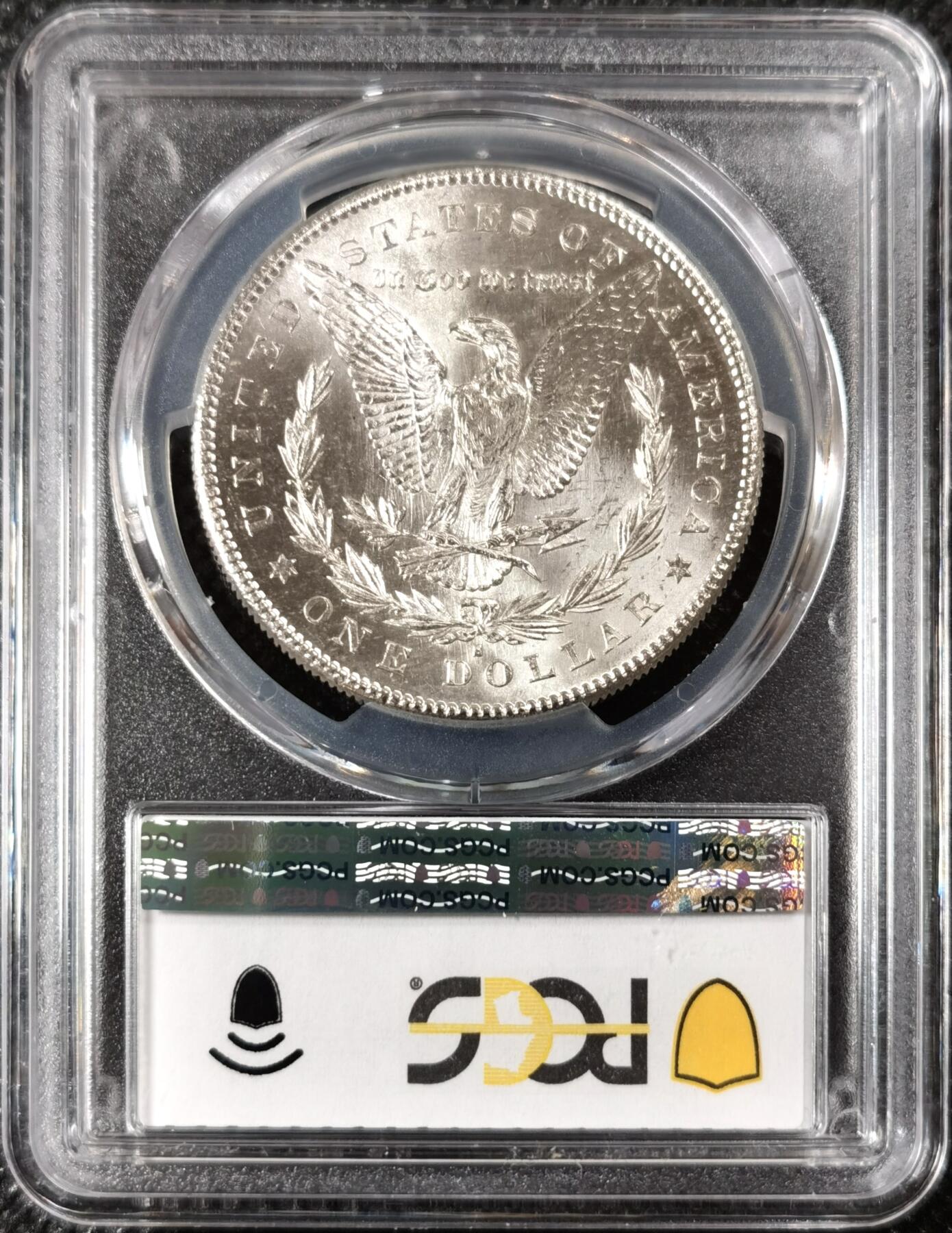  甄臻铺-美国银币专场-世界币章拍卖（第17期），送拍享返佣金等优惠多多 PCGS-MS63 1878年S版美国摩根，首发年份，PL质感，麦稀奇已经很久没出现了