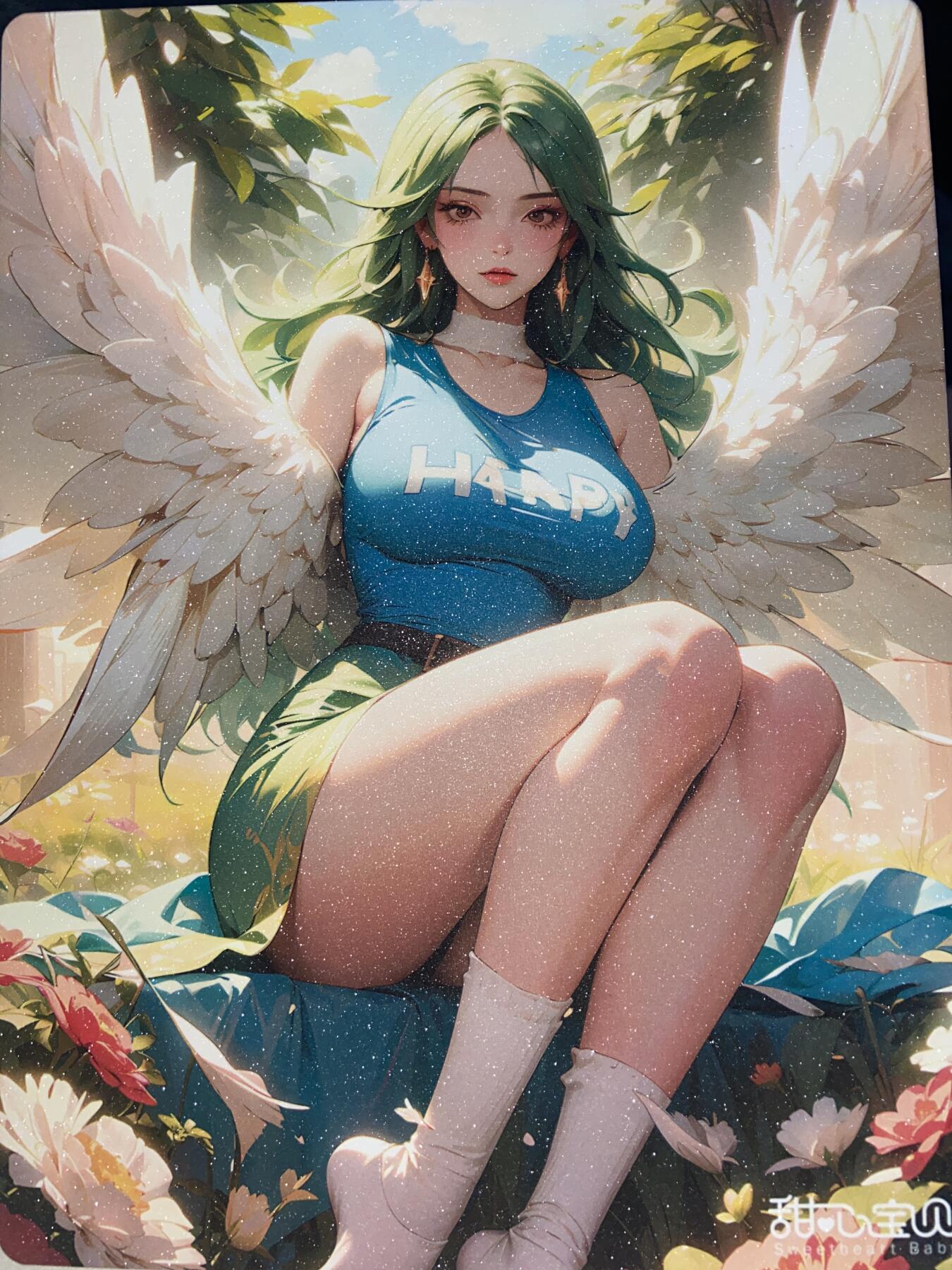 阳大大卡牌超级大甩拍第53期（周五晚上九点截拍，持续收拍品，进群福利早知道） 甜心宝贝特大厚卡 满天星工艺 森林神