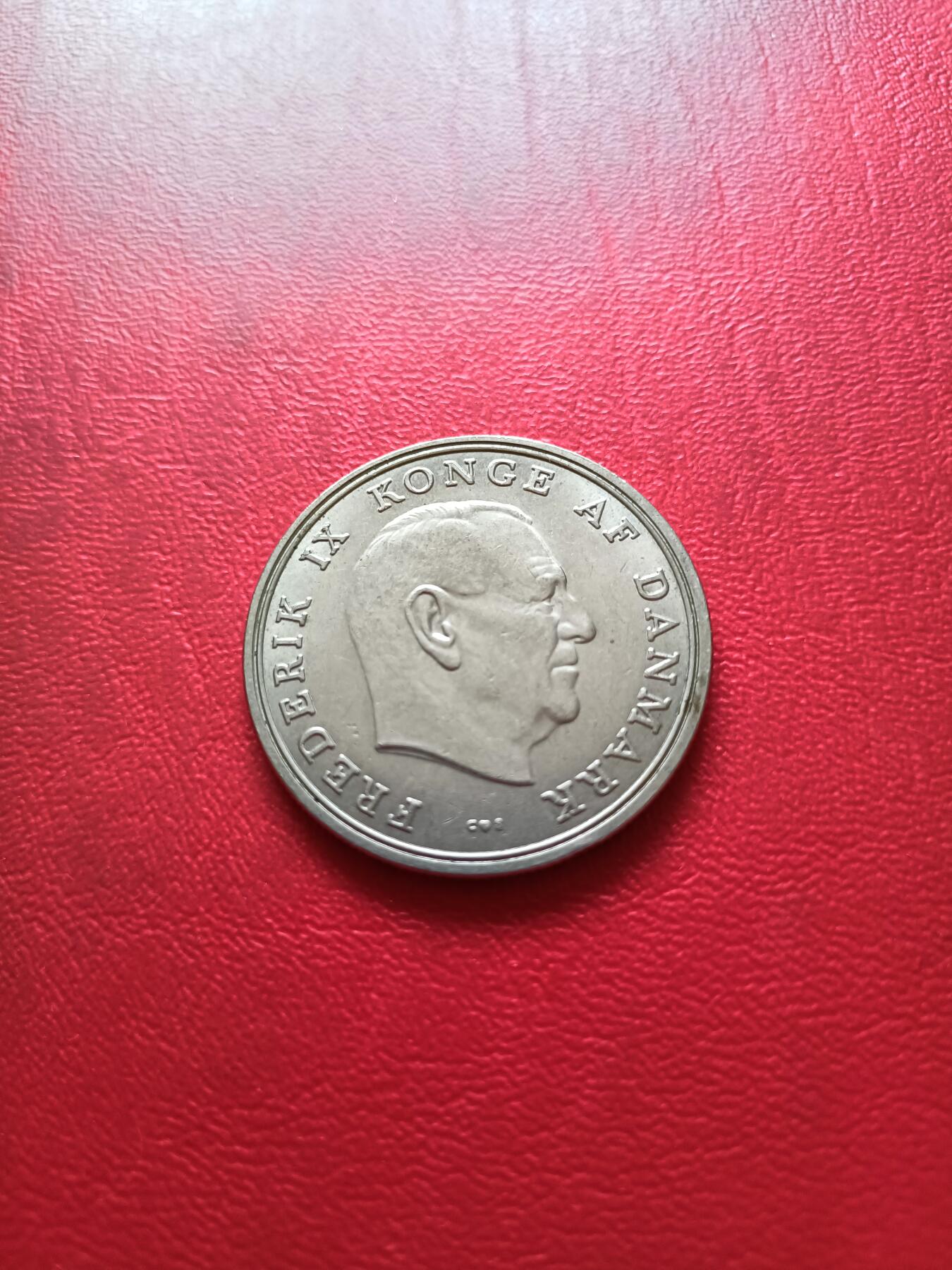 【云涧收藏】第二十六场 丹麦1965年5克朗，UNC