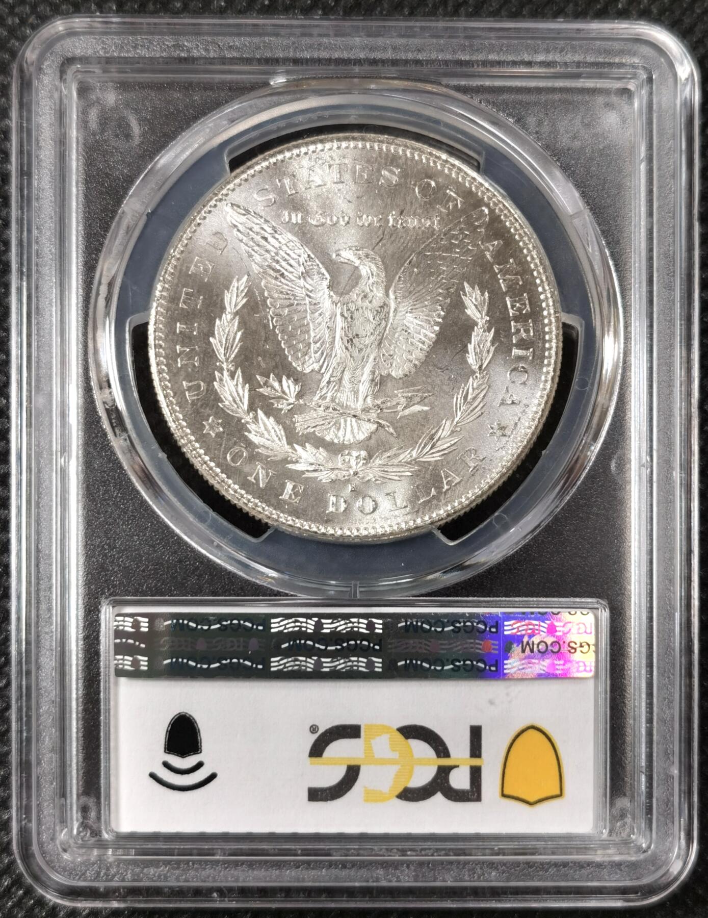  甄臻铺-美国银币专场-世界币章拍卖（第17期），送拍享返佣金等优惠多多 PCGS-MS63 1878年S版美国摩根，首发年份，PL质感，麦稀奇已经很久没出现了