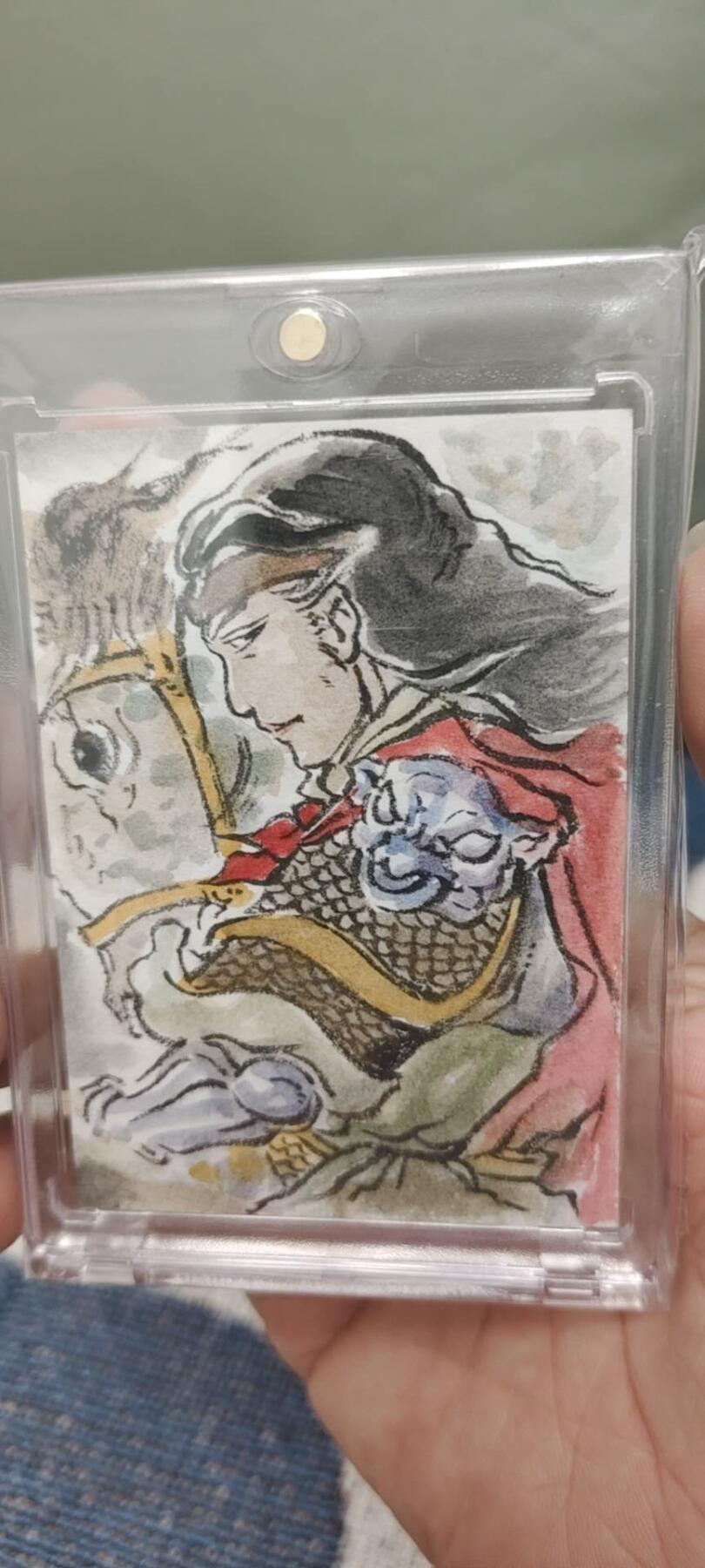 秋原瞳的小店第14期（西游路上路漫漫，风雨漂泊师徒情） 昆仑万象李裴老师t0手绘三娘（仅以此画予以爱画之人）