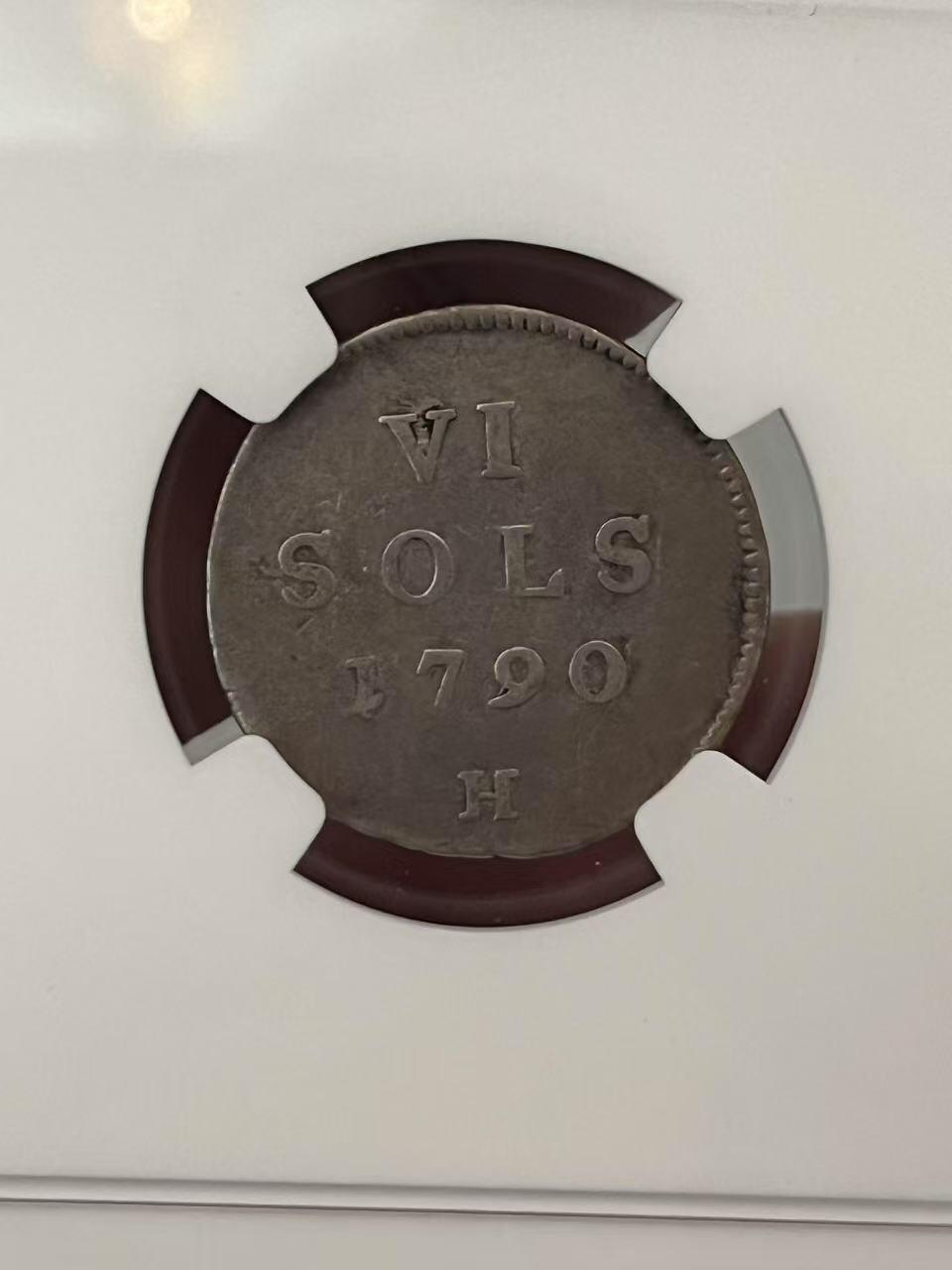 NGC-F15BN/FINE DETAILS 早期卢森堡公国1银1铜一对
