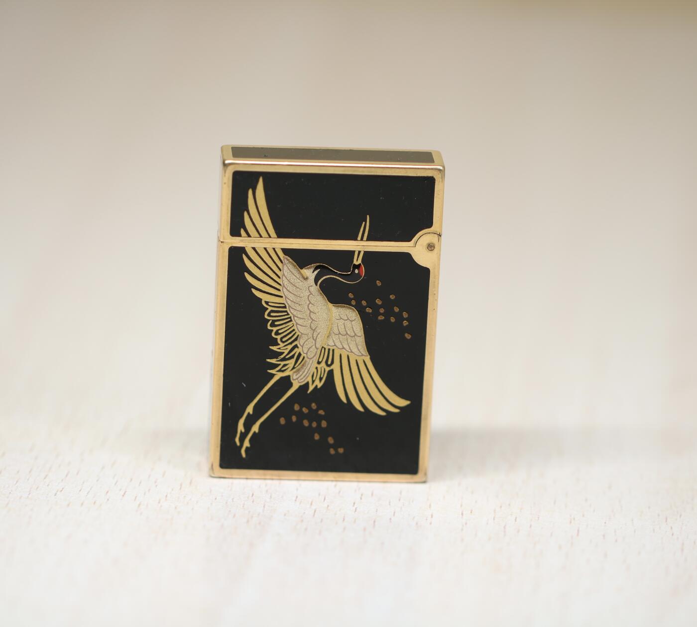 大猫火机拍卖 第2期 都彭L2中号 莳绘工艺 