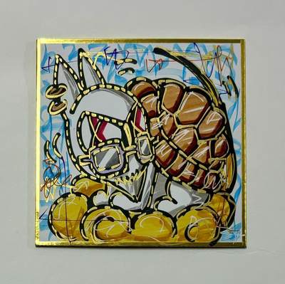 零元拍：歪歪亲笔签名原画色卡，尺寸：12/12厘米，不是复制画哦 - 零元拍：歪歪亲笔签名原画色卡，尺寸：12/12厘米，不是复制画哦