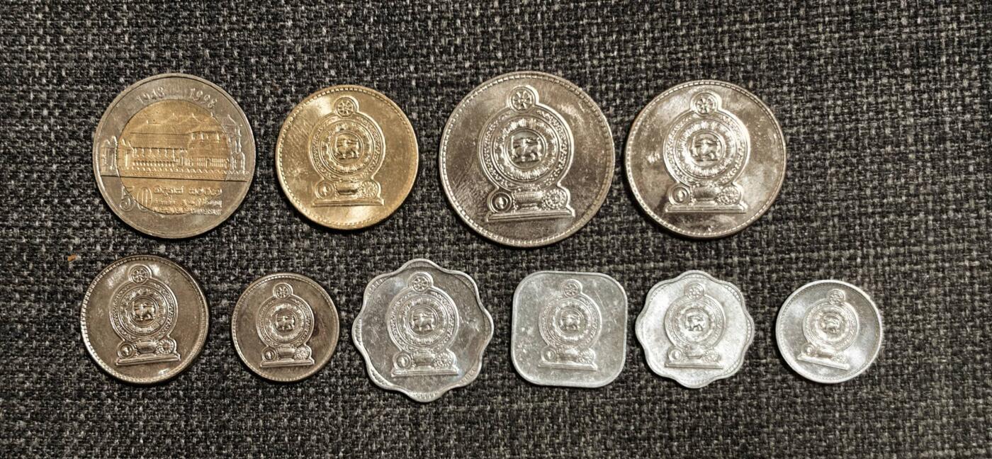 北京马甸外国币专卖第140期，外国币专场，陆续上拍，欢迎关注 好品相斯里兰卡