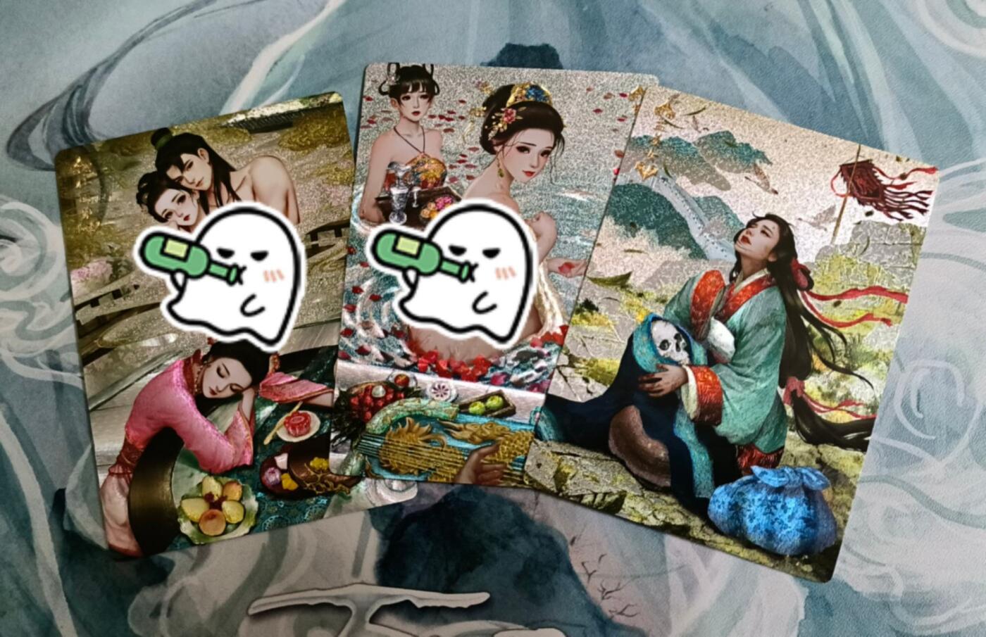 龙虎卡牌第37场 （无佣金，满120包邮，欢迎送拍） 粗闪3张全 卡玩帕克 传奇绘鉴 第一弹