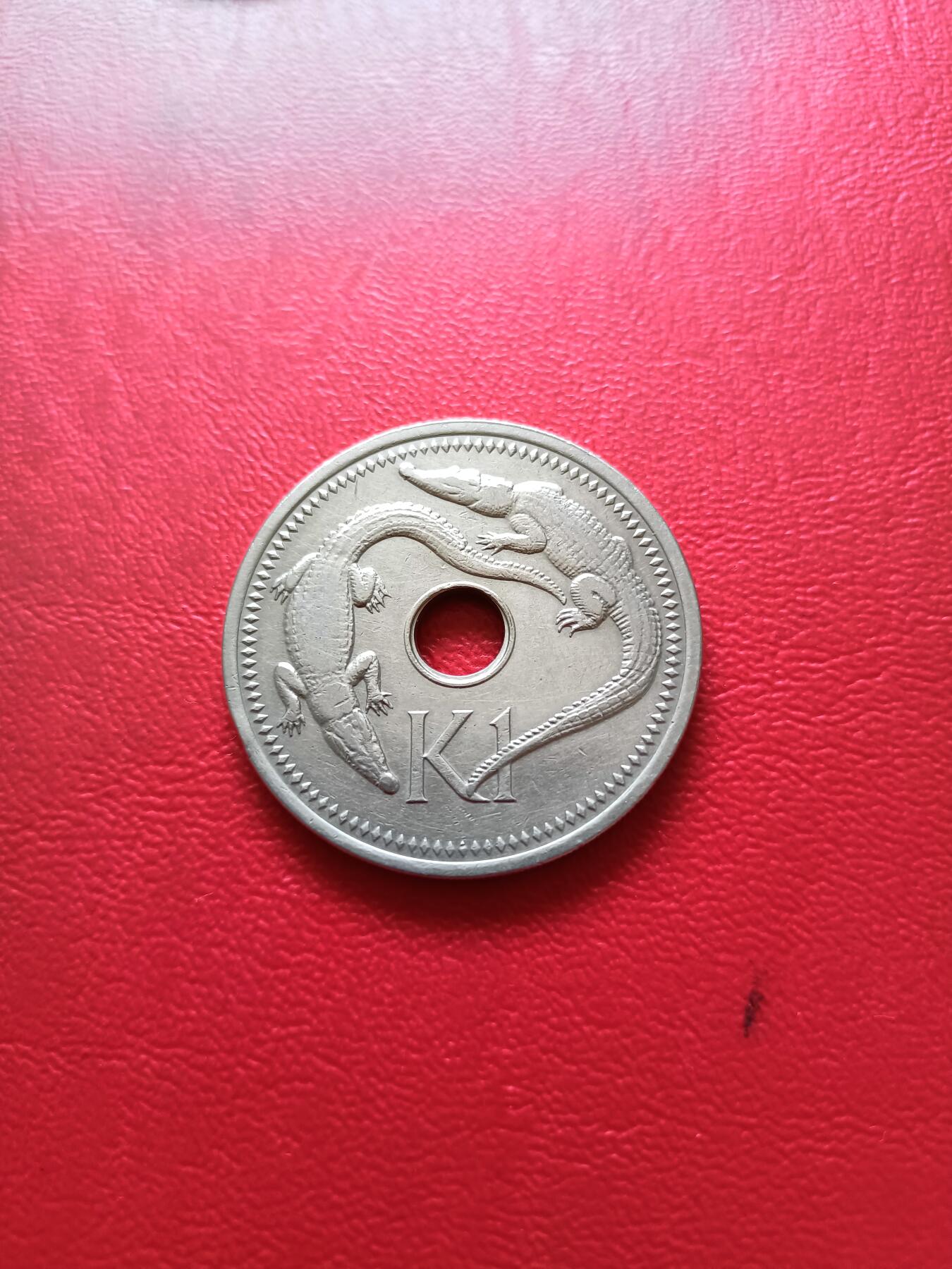 【云涧收藏】第二十七场 巴布亚新几内亚1996年1基纳