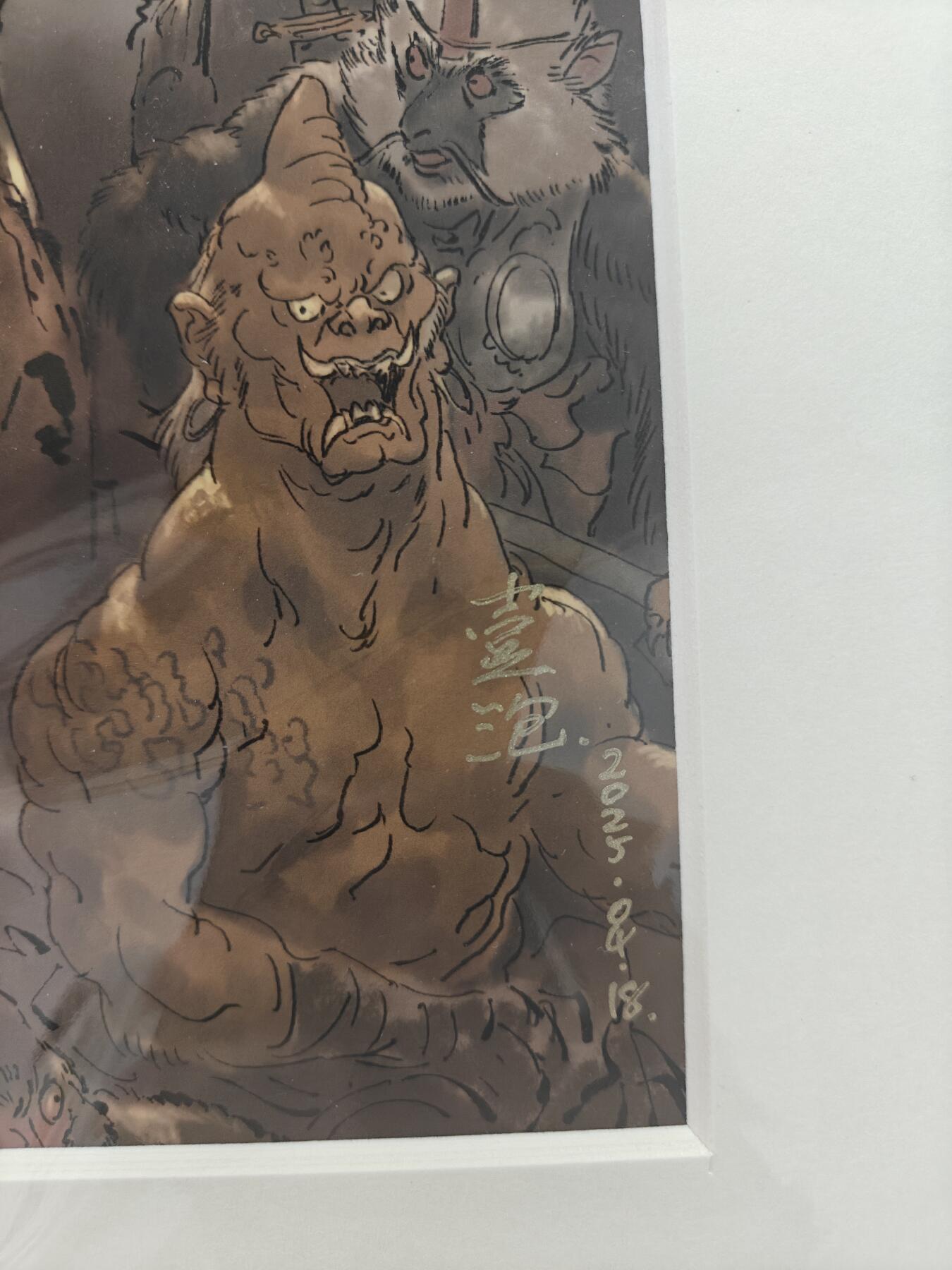 天玑星卡拍第九十期《万川归海》周一截拍持续收拍收评中 满赠三娘需备注 【亲签画】一泡 齐天大圣 A4尺寸