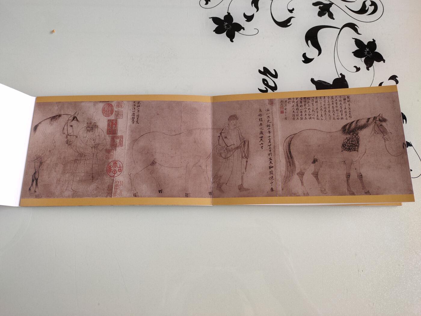 拍卖20250514 中国历代名画明信片系列：五牛图·五马图明信片，内含6张明信片
