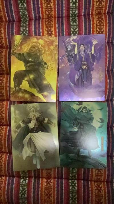 光影卡牌第12期，亲签卡，各家套卡，持续收拍品 - 司马四大法王昆闪