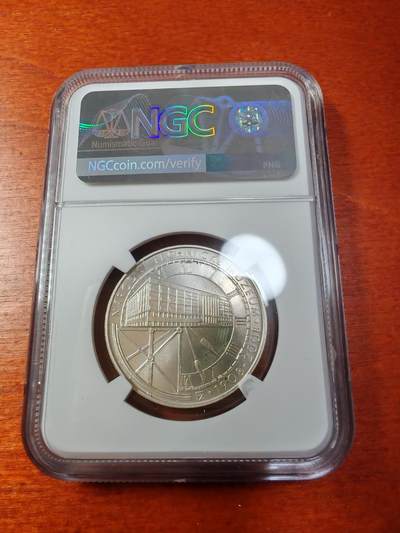 长老汇蛇年精选第十二场拍卖 2008捷克国家科技馆百周年200克朗银币，NGC MS65分，唯一亚军分，更高1枚，9972枚，外网一般2000元以上 