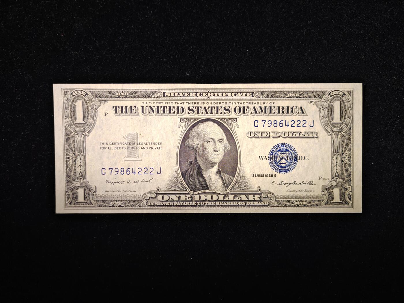 美国纸币1935年1美元豹子号全新UNC - 岁寒三友（欧美钱币直售店） - 岁寒三友（欧美钱币直售店） - 麦稀奇