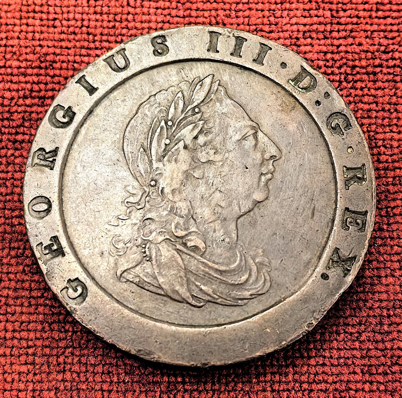南宋泉阁俄币 外币 国币 专场第十期【送拍无额外佣金】 英国 1797年 乔治三世2便士车轮币 名誉品 56.7g 大尺寸厚重 通货好品