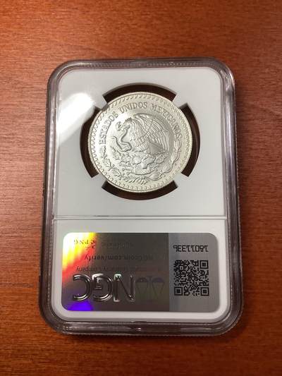 长老汇蛇年精选第十二场拍卖 2016Mo墨西哥胜利女神1/2盎司银币，NGC MS68