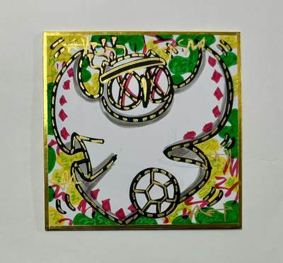 零元拍：歪歪亲笔签名原画色卡，尺寸：12/12厘米，不是复制画哦 - 零元拍：歪歪亲笔签名原画色卡，尺寸：12/12厘米，不是复制画哦
