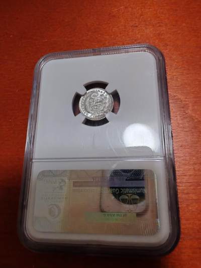 长老汇蛇年精选第十二场拍卖 1916/5秘鲁女神1/2D银币，NGC MS66分，亚军分