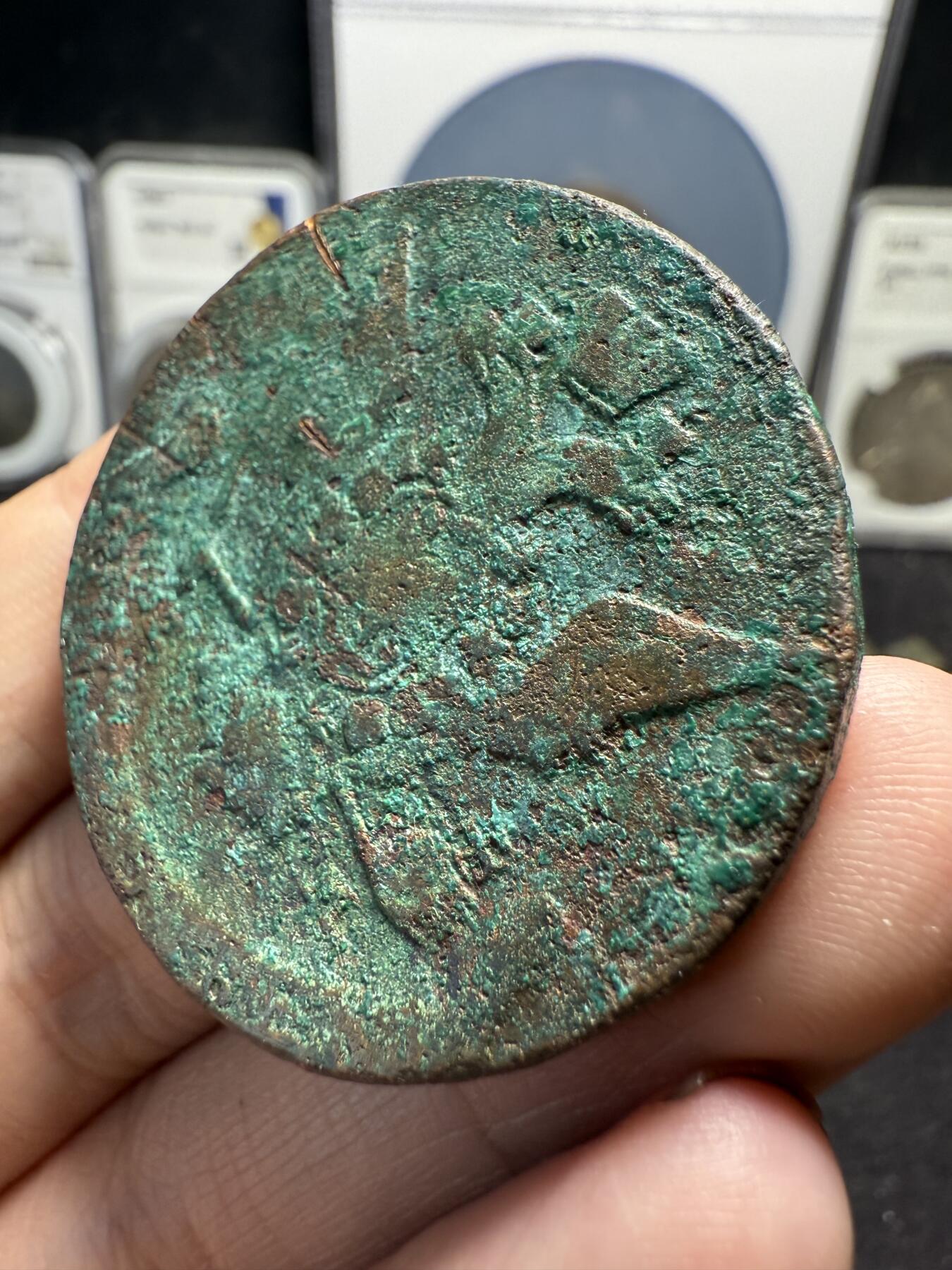 南宋泉阁俄币 外币 国币 专场第十期【送拍无额外佣金】 沙俄 1773年 叶卡捷琳娜二世5戈比 EM厂 背后有伤 通货