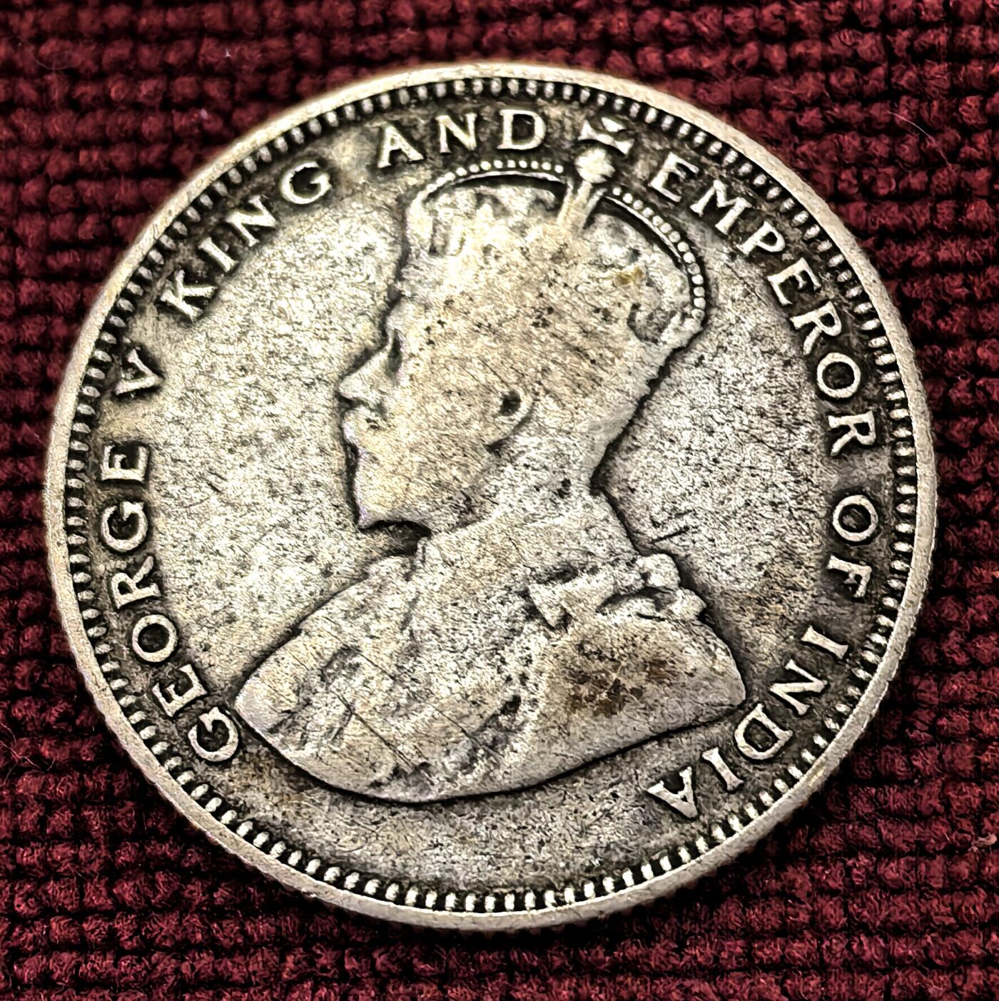 南宋泉阁俄币 外币 国币 专场第十期【送拍无额外佣金】 英国 1926年 乔治五世 英属海峡20分银币 通货好品