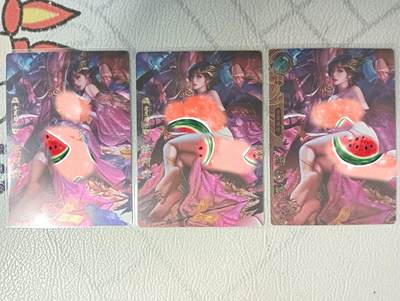 花开卡拍第22期（品控勿拍!!!收拍品，不寄存，运费5元，自制卡难免瑕疵，可能存在轻微撞角爆边等出厂瑕疵，品控介意勿拍！） - 卡玩帕克百花谱陈阿娇 粗闪