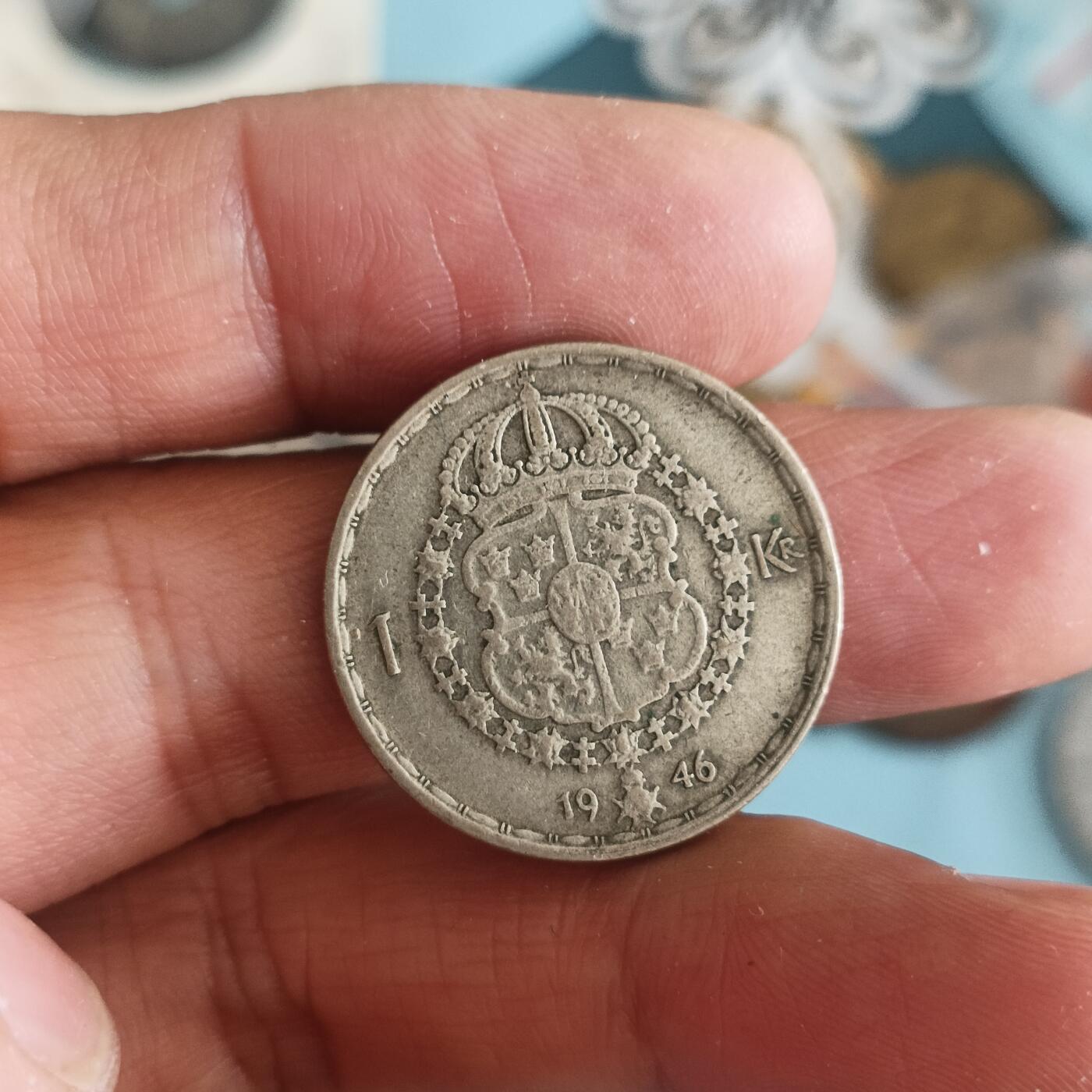 泡泡币外币第三十七场可代拍15038385335微信 瑞典银币
