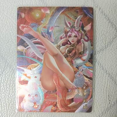 花开卡拍第22期（品控勿拍!!!收拍品，不寄存，运费5元，自制卡难免瑕疵，可能存在轻微撞角爆边等出厂瑕疵，品控介意勿拍！） - 卡玩帕克 璇哥 春兔姬 编号2242 粗闪